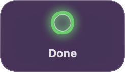 The Quick Edit card with a green ring and the word Done